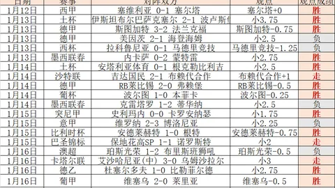 印尼超焦点战分析：专家深度数据解读，信心推荐